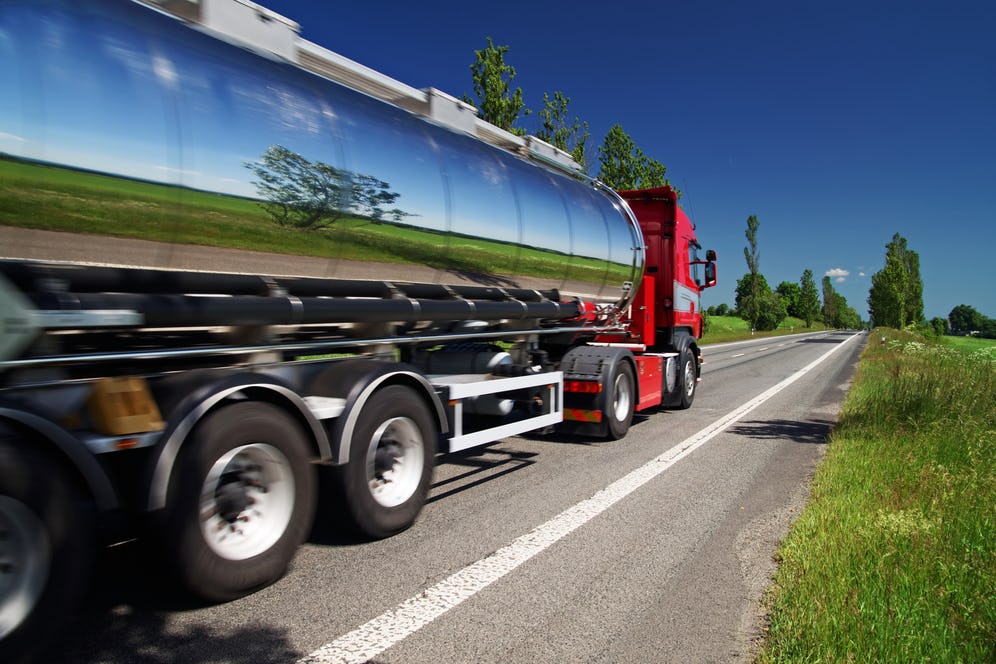 Road Tanker Shiny Road Tanker